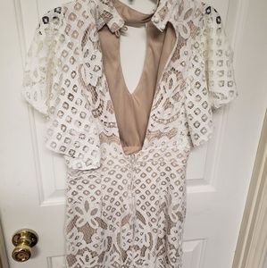 NWT white lace dress